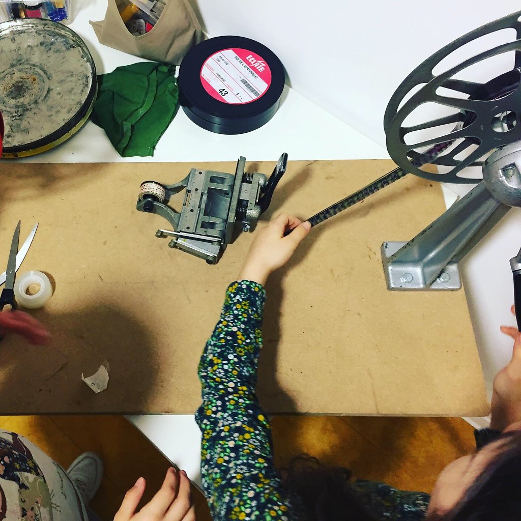 ATELIER peinture sur pellicule / Found Footage